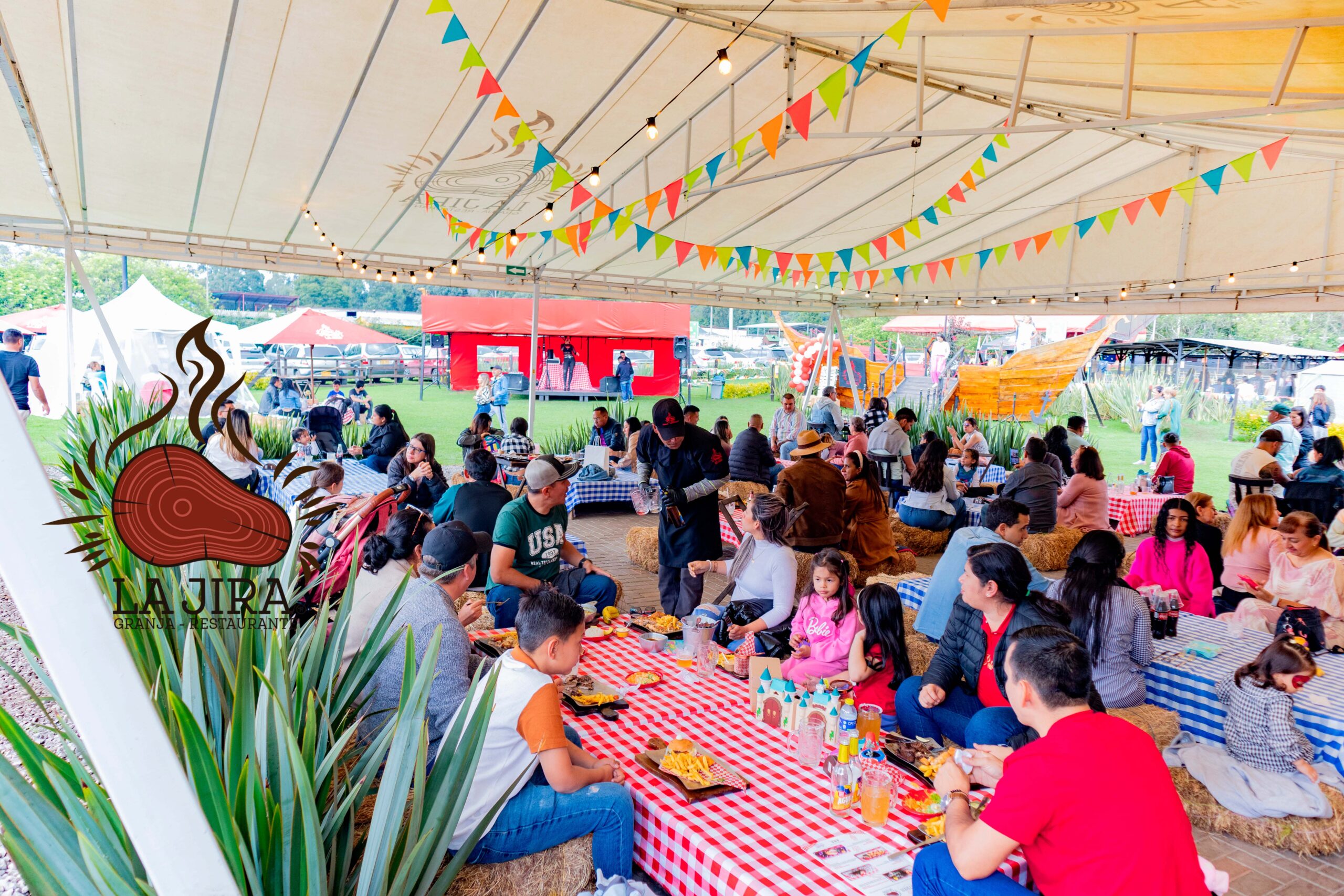 Eventos sociales la jira granja restaurante